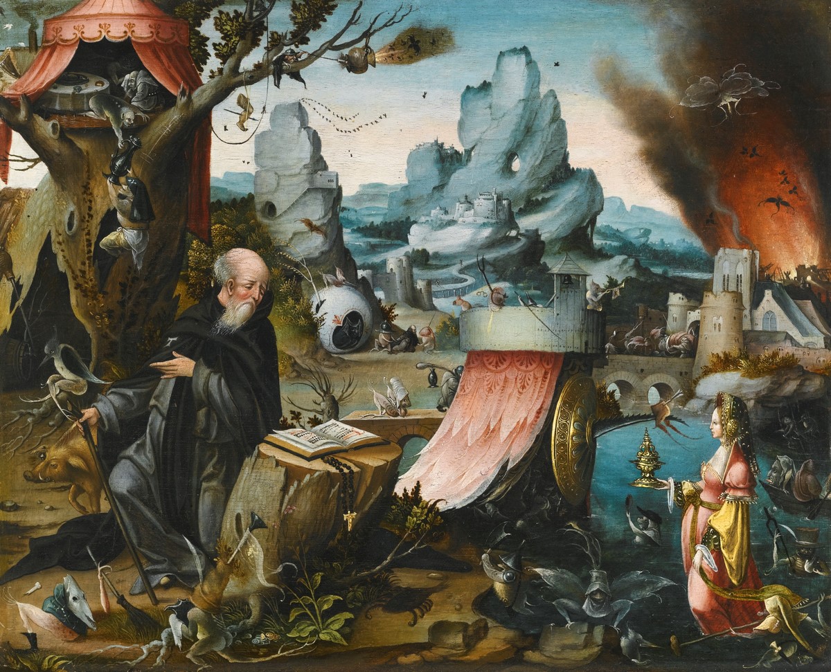 Jérôme Bosch La Tentation De Saint Antoine Tentations de Saint Antoine — ORAEDES